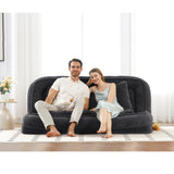 Adjustable 5-Position Medium-Soft Chenille Loveseat Sofa - Omega Lifestyles