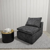 Plush Corduroy Modular Sectional Chaise Lounge Sofa - Omega Lifestyles