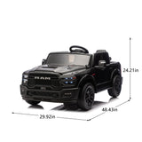 Officially Licensed Dodge RAM 24V 2-Seater Kids Ride-On Car - Omega Lifestyles