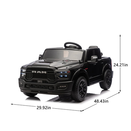 Officially Licensed Dodge RAM 24V 2-Seater Kids Ride-On Car - Omega Lifestyles