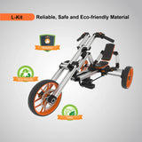 Buildable Kids Aluminum Go Kart Kit With Modular Design - Omega Lifestyles