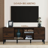 Mid Century Retro Particle Board TV Stand Console - Omega Lifestyles