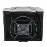 Grey Manual PU Upholstered Home Theater Recliner Chair Set - Omega Lifestyles