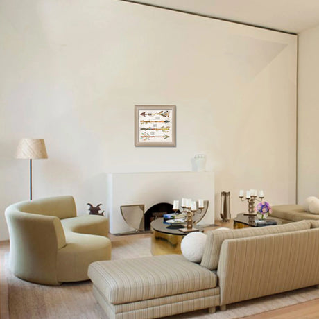 Faith Hope Love Multicolor MDF Wall Art Poster - Omega Lifestyles