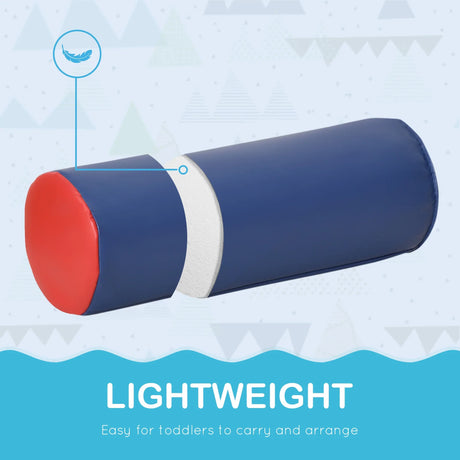 7-Piece Colorful Soft Foam Play Blocks Kids Gym Set - Omega Lifestyles