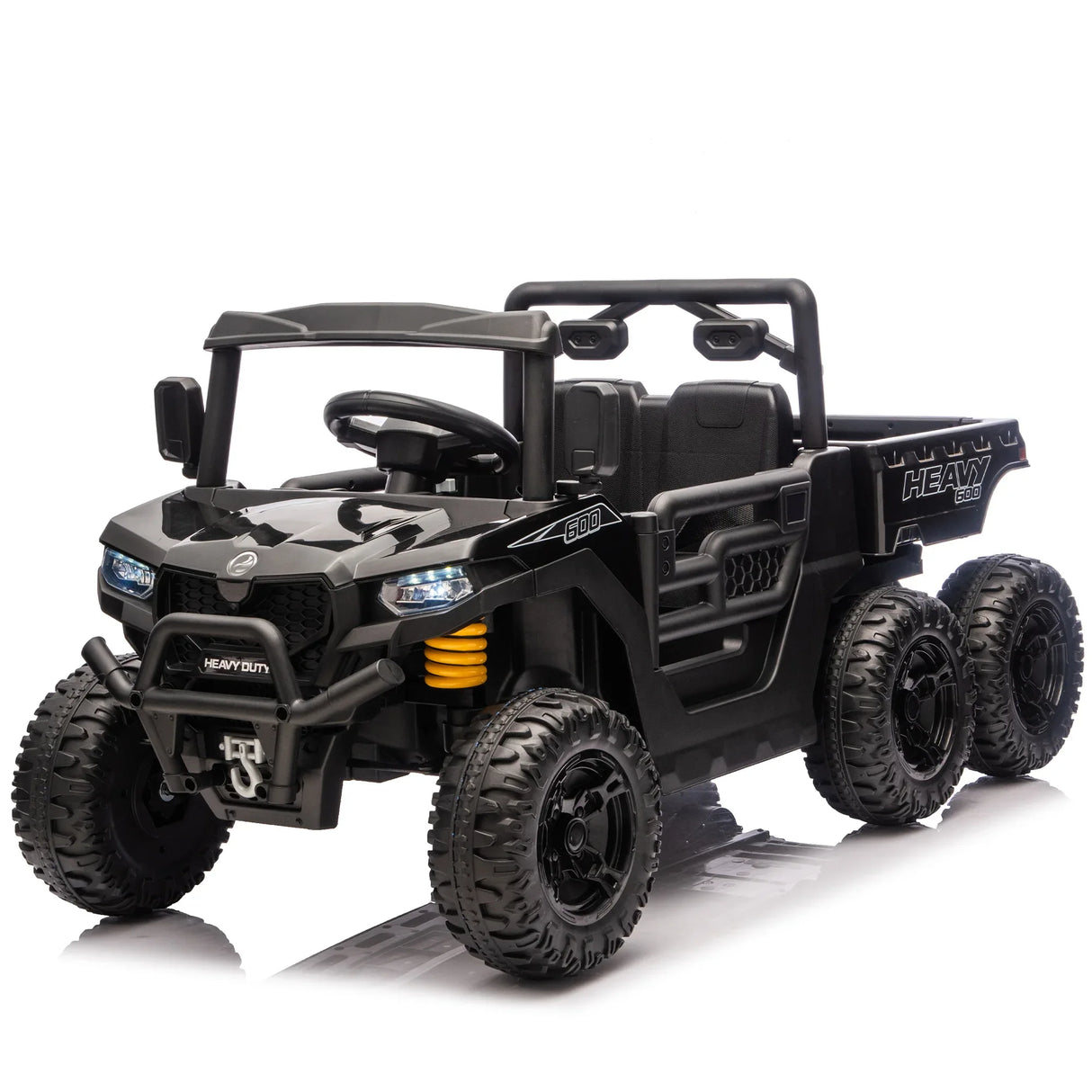 Kids 24V 4WD Six-Wheel Electric Remote Control Truck - Omega Lifestyles
