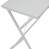 White Metal Wood L-Shaped Corner Computer Desk - Omega Lifestyles