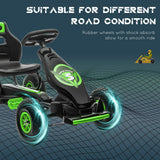 Kids Pedal Go Kart With Ergonomic Seat And Suspension - Omega Lifestyles