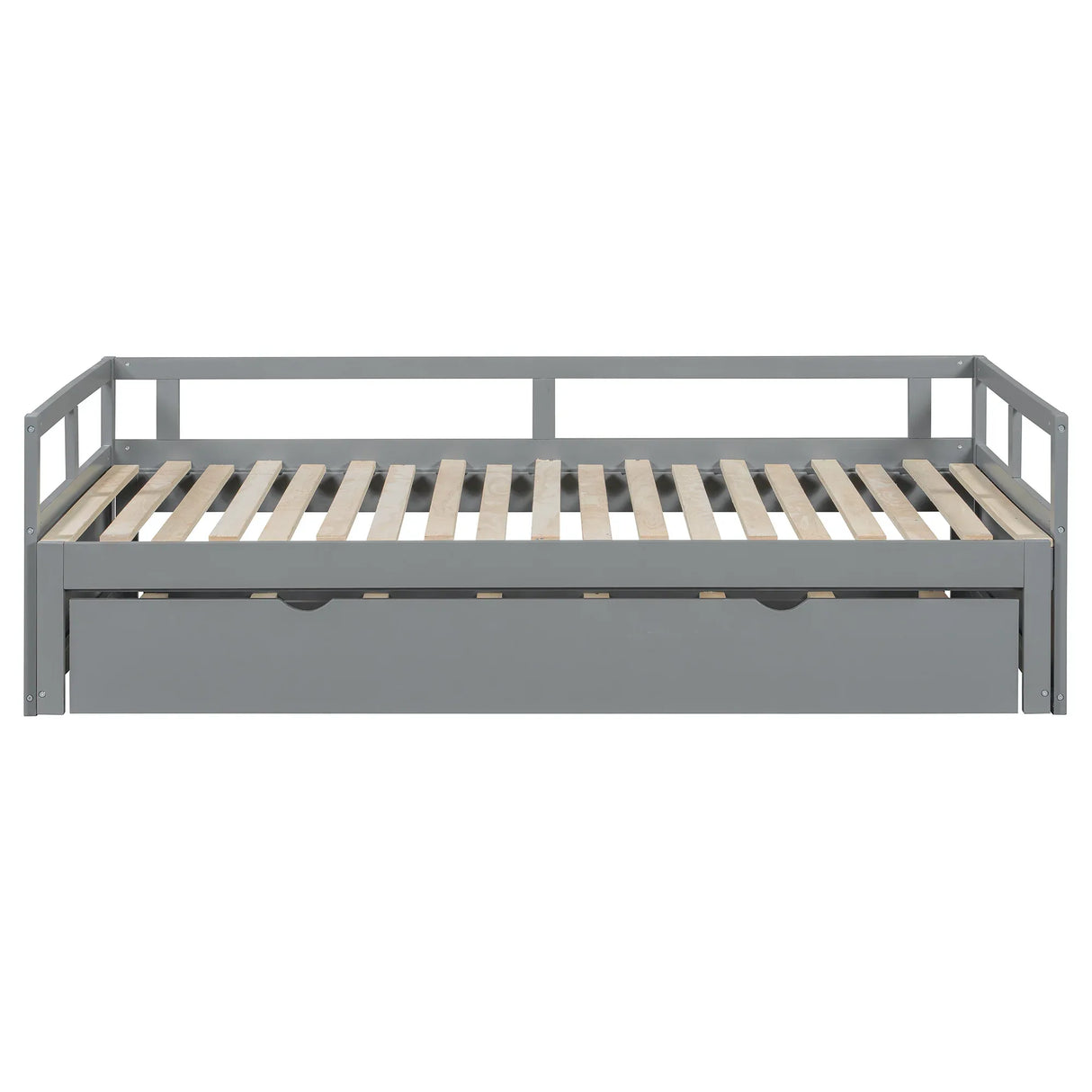 Twin Extending Solid Wood Daybed With Pull-Out Trundle - Omega Lifestyles