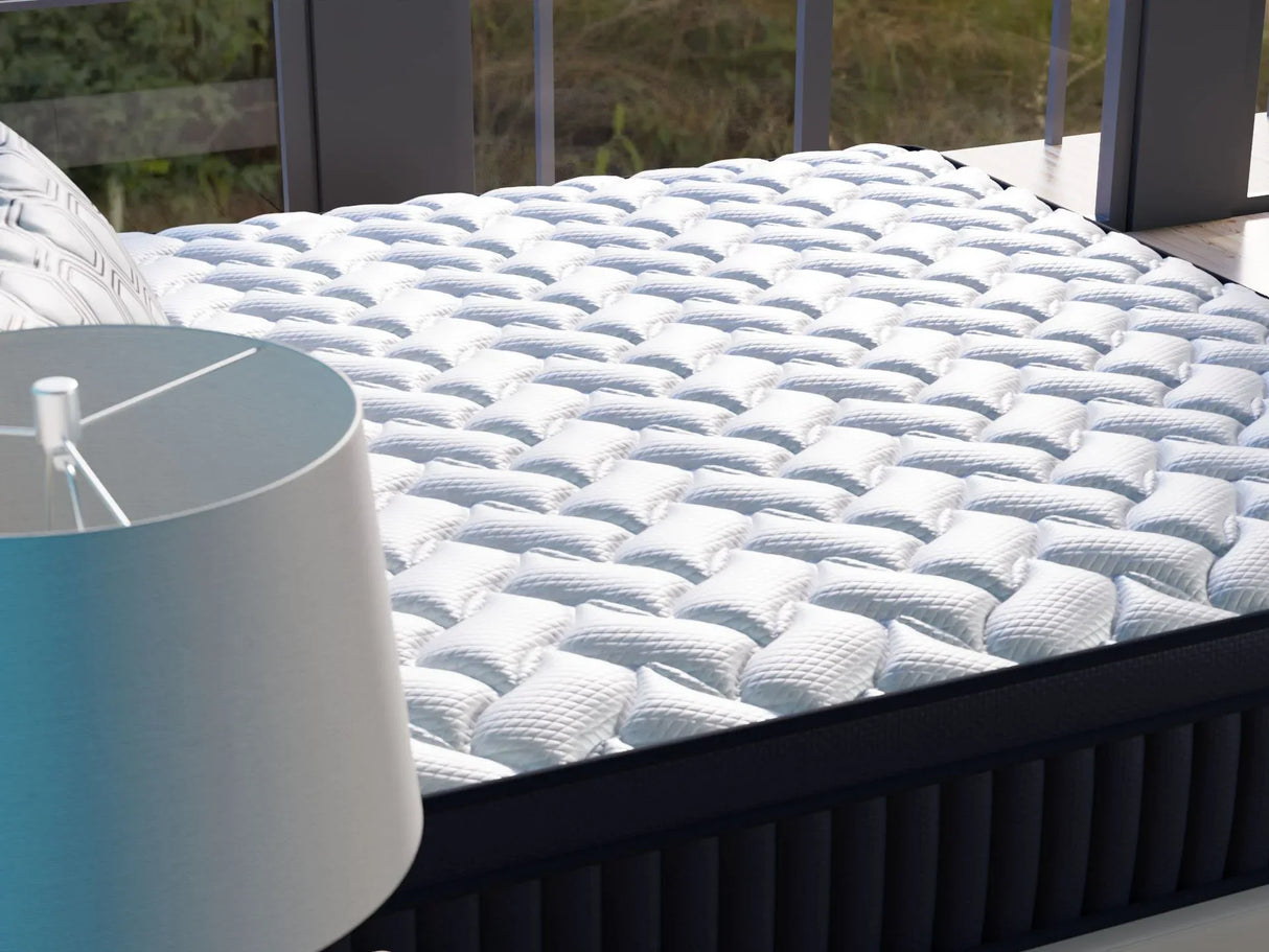 Twin Medium Firm 14-Inch Hybrid Memory Foam Mattress - Omega Lifestyles