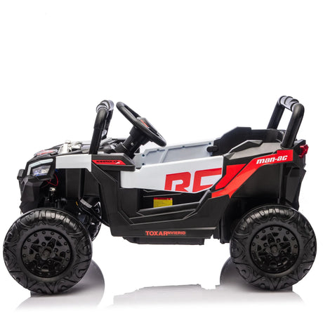 12V Kids Ride On Electric UTV With LED Lights and Music - Omega Lifestyles