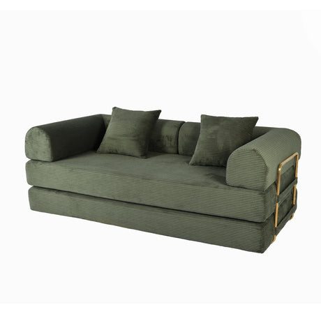 Foldable Memory Foam Sofa Bed With Pillows - Omega Lifestyles