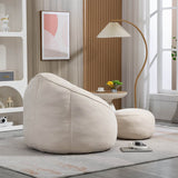 Microfiber Foam Filled Bedding Bean Bag Chair - Sleep Galleria