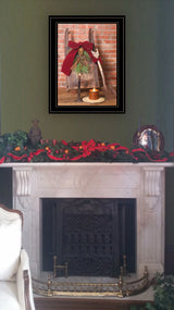 Framed Multicolor Let Christmas Live Wall Art Print - Omega Lifestyles
