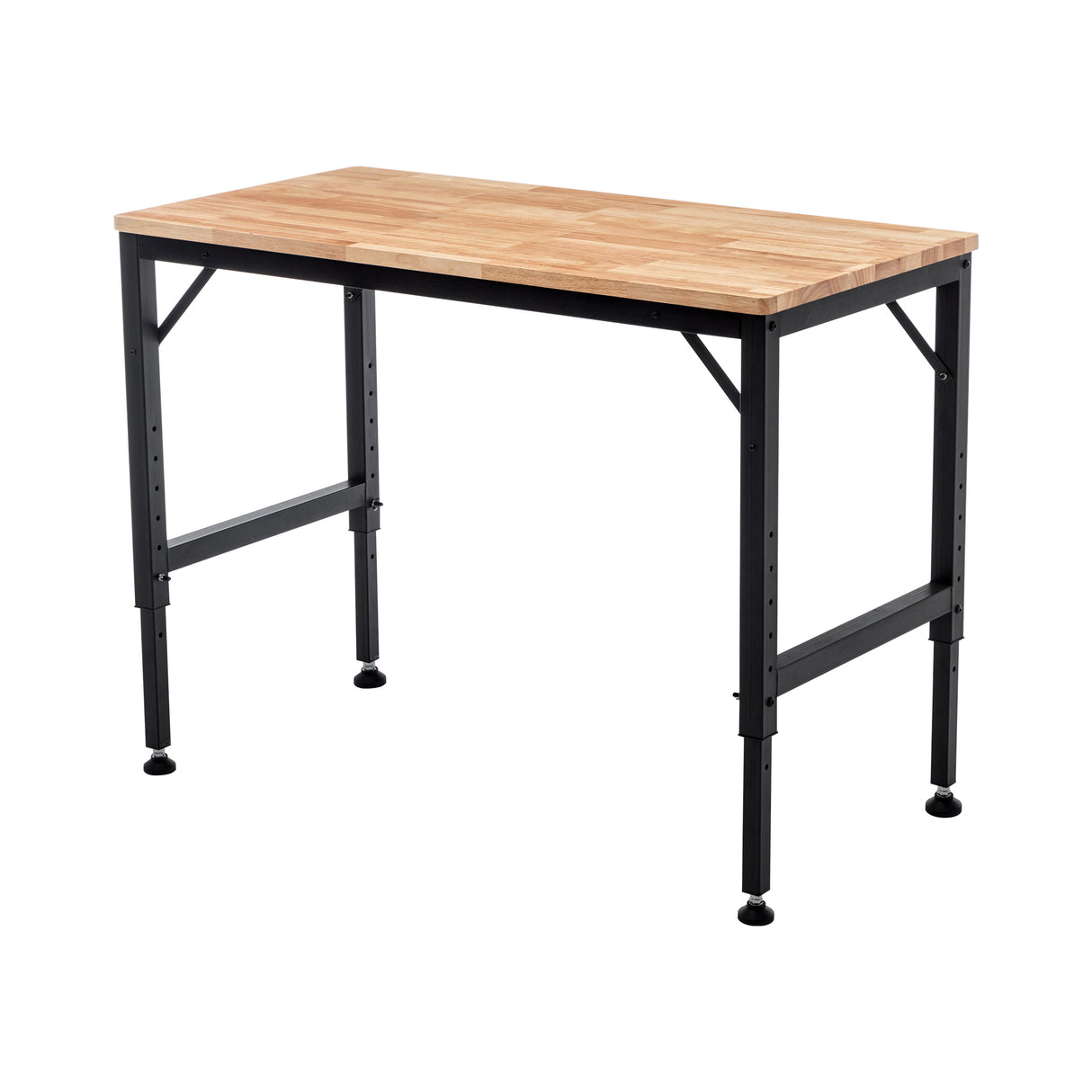 Heavy-Duty Adjustable Wood Steel Workbench 48-Inch