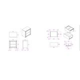 King Modern White 5-Piece Bedroom Furniture Set - Omega Lifestyles