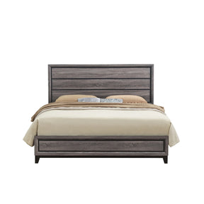 Full 5-Piece Transitional Panel Style Rubber Wood Bedroom Set - Omega Lifestyles