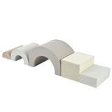 5-Piece Soft Foam Kids Climbing Blocks Playset - Omega Lifestyles