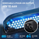 Foldable 350W Electric Adult Two-Seat Tricycle - Omega Lifestyles