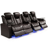 Ultra-Plush Top-Grain Nappa Genuine Leather Massage Chair - Omega Lifestyles