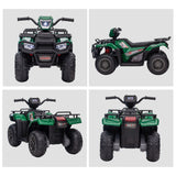 Electric Kids 12V Battery-Operated ATV With AUX USB Ports - Omega Lifestyles