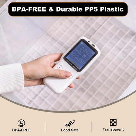 Set Of 4 Stackable 60 Quart Clear Plastic Storage Bins - Omega Lifestyles