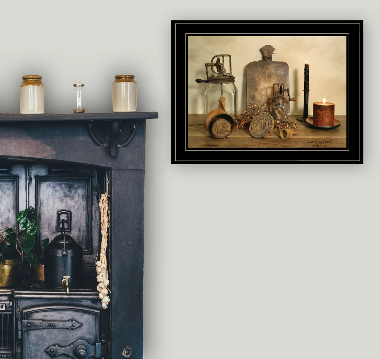 Multicolor Handcrafted Ready To Hang Framed Print - Omega Lifestyles