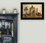 Multicolor Handcrafted Ready To Hang Framed Print - Omega Lifestyles