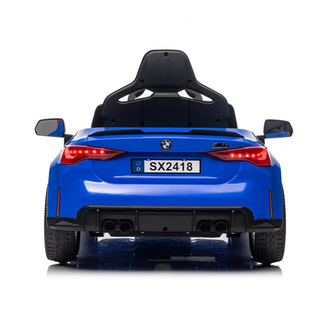 BMW Licensed 12v Kids Ride-On Car With Bluetooth Music - Omega Lifestyles