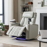 Power Recliner Chair With USB Charging Cup Holders - Omega Lifestyles