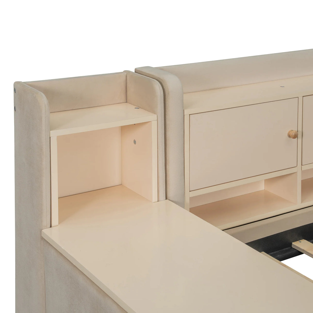 Twin Velvet Upholstered Daybed With Storage Drawers - Omega Lifestyles