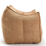 Chenille Bean Bag Chair Soft Foam Living Room Seating - Omega Lifestyles