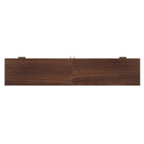 Modern 78-Inch Solid Wood Media Console TV Stand - Omega Lifestyles