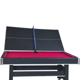 6-Foot Engineered Wood Pool Table With Tennis Top - Omega Lifestyles