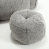 Soft Chenille High Resilient Foam Bean Bag Chair - Omega Lifestyles
