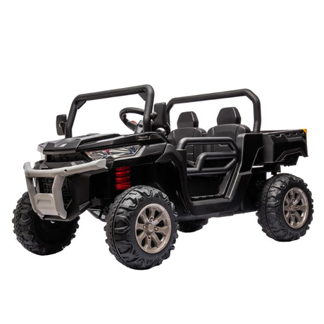 24V Two-Seater Ride On Dump Truck With Remote Control - Omega Lifestyles