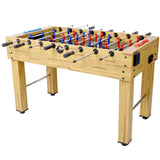 54-Inch Light Cherry Foosball Table With E-Z Spin Bearings - Omega Lifestyles