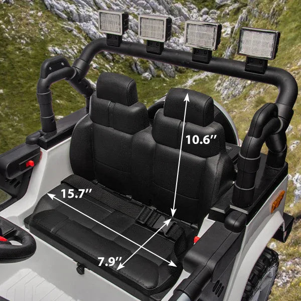 Battery-Powered Four-Wheel Drive Kids Ride-On Car With Remote - Omega Lifestyles