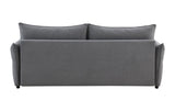 Contemporary Medium-Firm Fabric Pull-Out Sofa Sleeper With Storage - Omega Lifestyles
