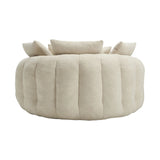 Oversized Chenille Memory Foam Bean Bag Sofa With Pillows - Omega Lifestyles