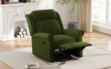 Modern Velvet Adjustable Backrest Swivel Recliner Chair - Omega Lifestyles