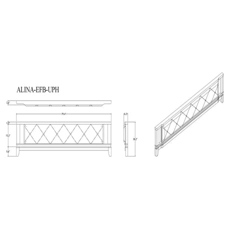 King Contemporary White Tufted Panel Bed Frame With LED Lights - Omega Lifestyles