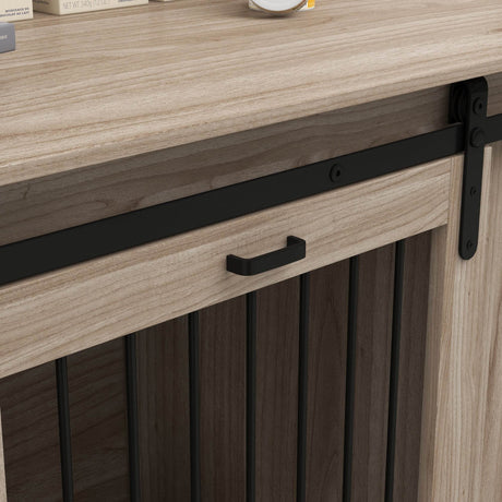 Modern Multipurpose Dog Crate Furniture With Storage - Sleep Galleria