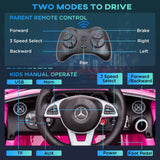 Mercedes SLC 300 Kids Electric Ride-On Car With Remote Control - Omega Lifestyles