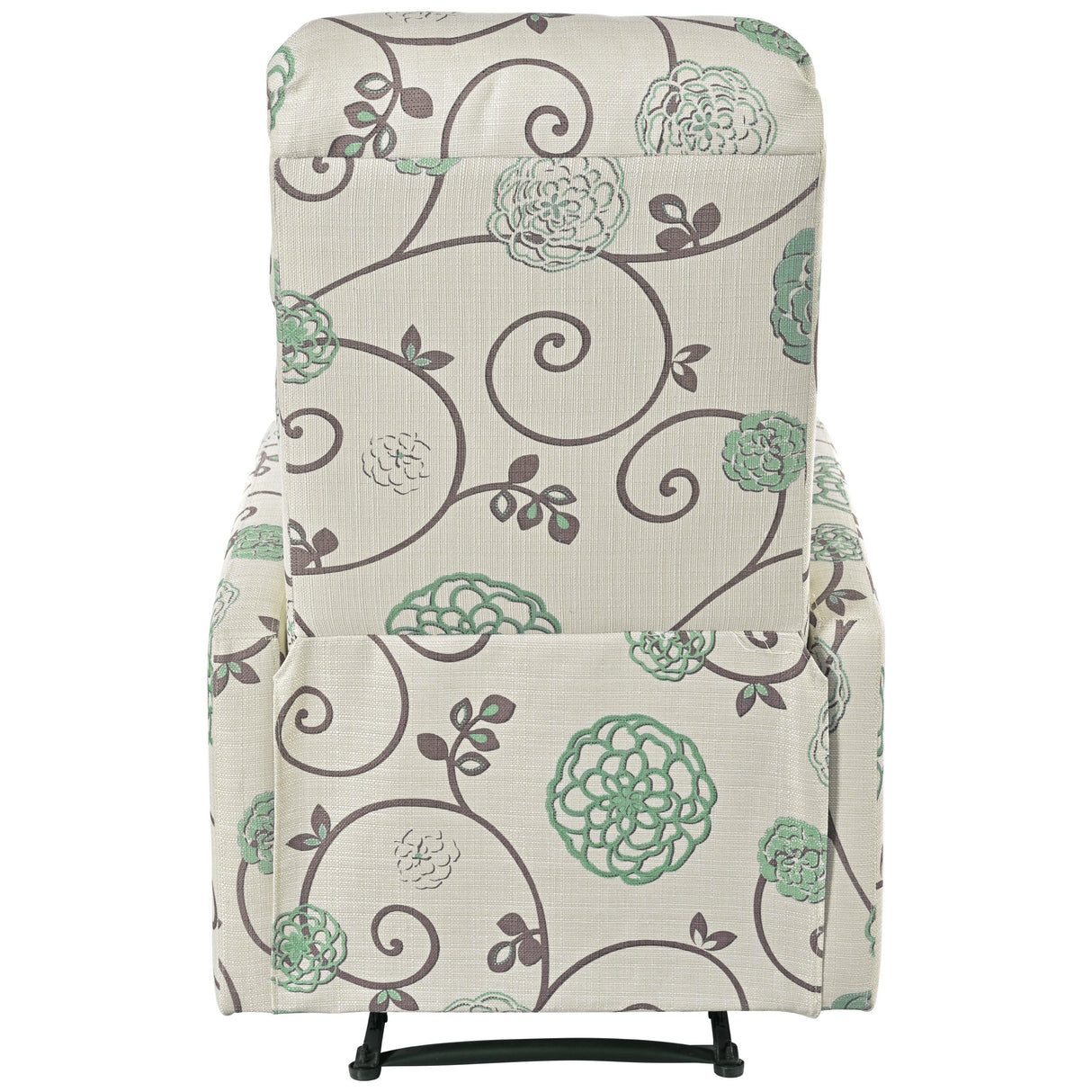 Manual Recliner Chair With Adjustable Backrest And Plush Upholstery - Omega Lifestyles