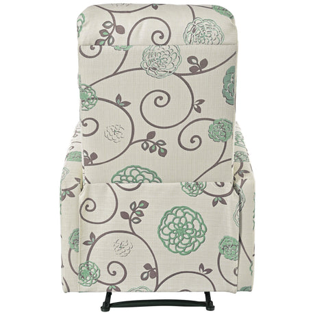 Manual Recliner Chair With Adjustable Backrest And Plush Upholstery - Omega Lifestyles