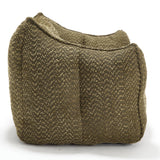 Chenille Bean Bag Chair With Resilient Foam - Omega Lifestyles