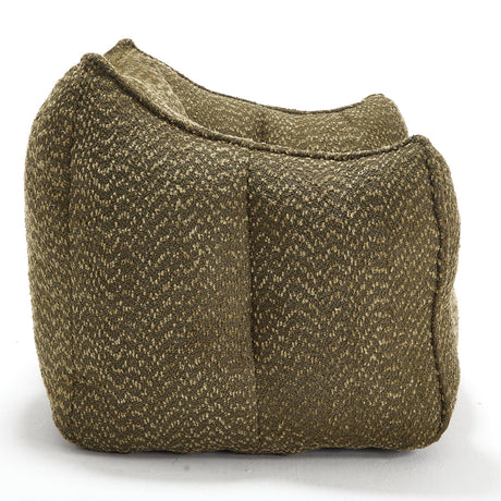 Chenille Bean Bag Chair With Resilient Foam - Omega Lifestyles