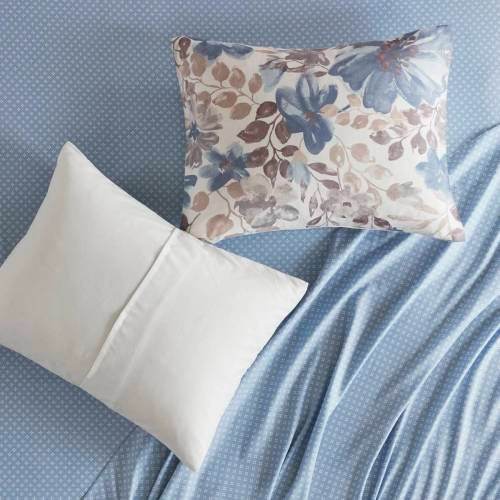 Floral Print Polyester Comforter Set With Sheets - Sleep Galleria