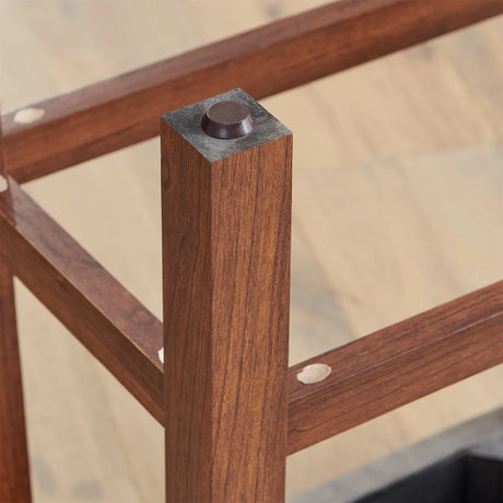 4-Piece Cherry Wood Bar Table Set With Power Outlets - Omega Lifestyles